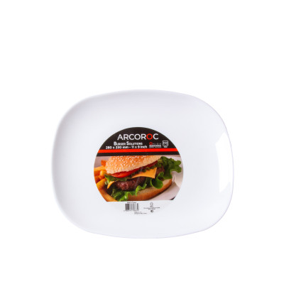 Prato Burger Plano 28cm